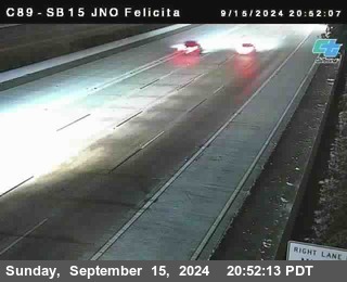 SB 15 at Felicita Road