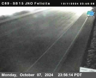 SB 15 at Felicita Road