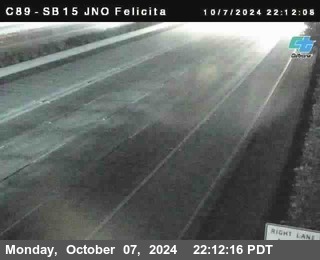 SB 15 at Felicita Road