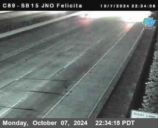 SB 15 at Felicita Road