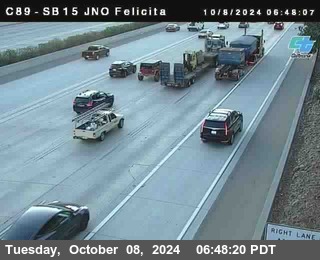 SB 15 at Felicita Road