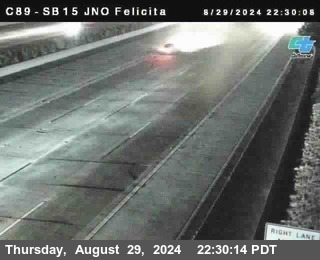 SB 15 at Felicita Road