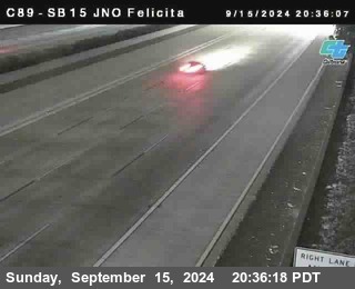 SB 15 at Felicita Road