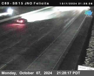 SB 15 at Felicita Road