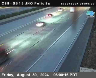 SB 15 at Felicita Road