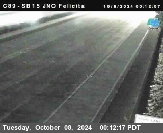 SB 15 at Felicita Road