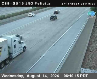 SB 15 at Felicita Road