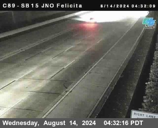 SB 15 at Felicita Road