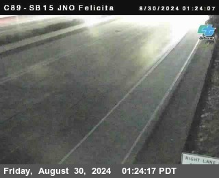 SB 15 at Felicita Road