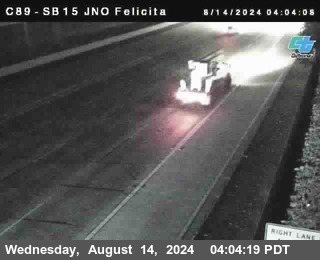 SB 15 at Felicita Road