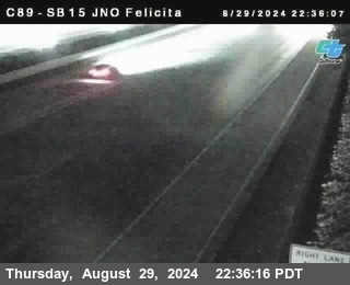 SB 15 at Felicita Road