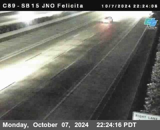 SB 15 at Felicita Road