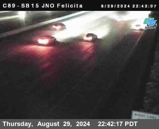 SB 15 at Felicita Road