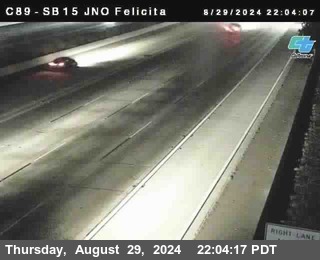 SB 15 at Felicita Road