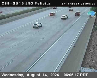 SB 15 at Felicita Road