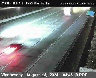 SB 15 at Felicita Road