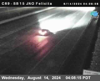 SB 15 at Felicita Road