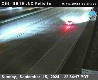 SB 15 at Felicita Road