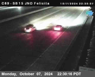 SB 15 at Felicita Road