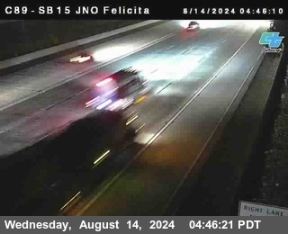 SB 15 at Felicita Road