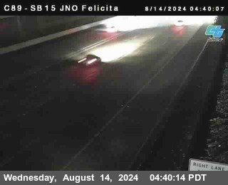 SB 15 at Felicita Road