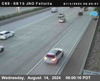 SB 15 at Felicita Road