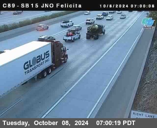 SB 15 at Felicita Road