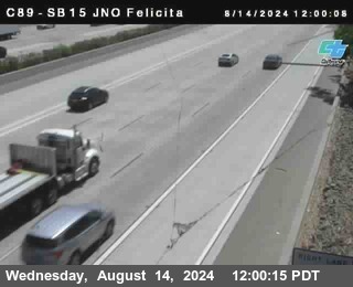 SB 15 at Felicita Road