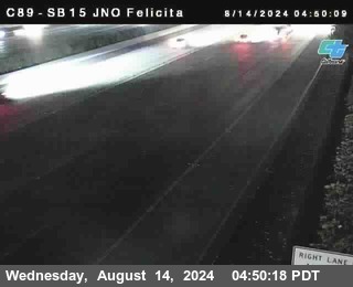 SB 15 at Felicita Road