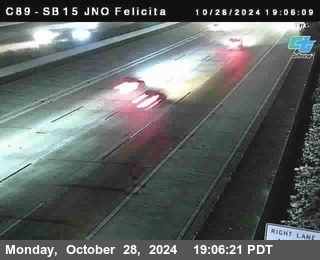 SB 15 at Felicita Road