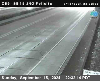 SB 15 at Felicita Road