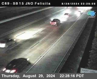 SB 15 at Felicita Road