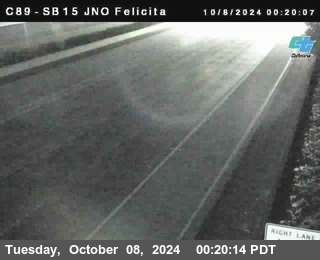 SB 15 at Felicita Road