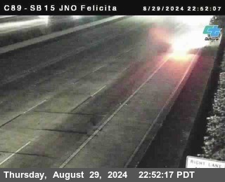 SB 15 at Felicita Road