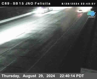 SB 15 at Felicita Road