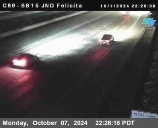 SB 15 at Felicita Road