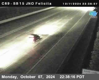 SB 15 at Felicita Road