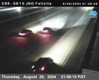 SB 15 at Felicita Road