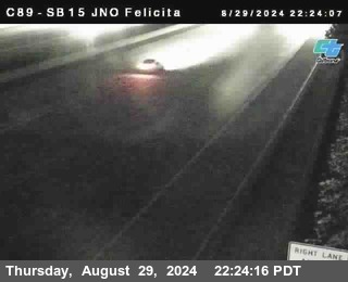 SB 15 at Felicita Road