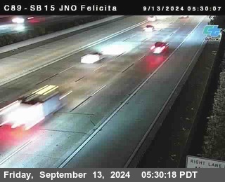 SB 15 at Felicita Road