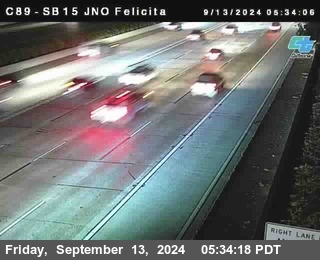 SB 15 at Felicita Road