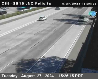 SB 15 at Felicita Road