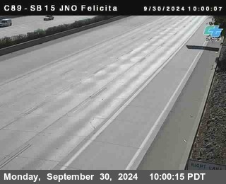 SB 15 at Felicita Road