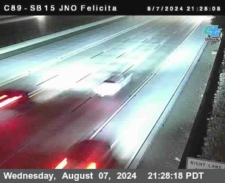 SB 15 at Felicita Road