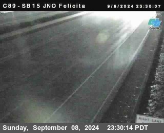 SB 15 at Felicita Road