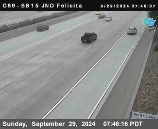 SB 15 at Felicita Road