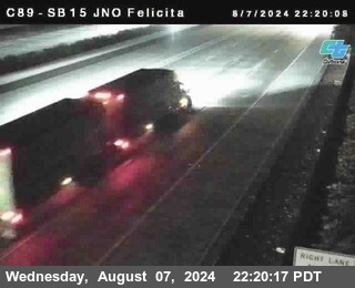 SB 15 at Felicita Road