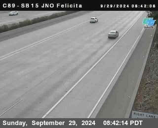 SB 15 at Felicita Road