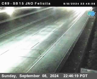 SB 15 at Felicita Road