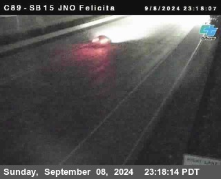 SB 15 at Felicita Road